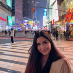 photo of Velazquez in Times Square