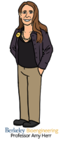 image of Amy Herr cartoon magnet