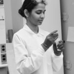 photo of Gopal in the lab