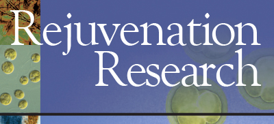 cover of Rejuvenation REsearch journal