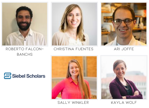 photos of 2020 Siebel Scholars