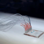 photo of microfluidic chip